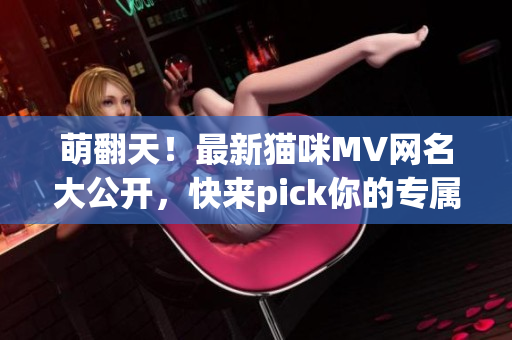 萌翻天！最新猫咪MV网名大公开，快来pick你的专属网名