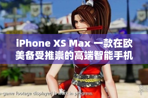 iPhone XS Max 一款在欧美备受推崇的高端智能手机