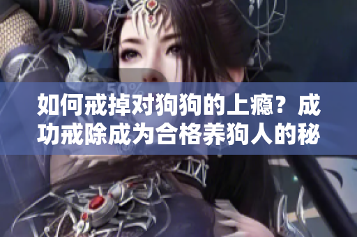 如何戒掉对狗狗的上瘾？成功戒除成为合格养狗人的秘诀