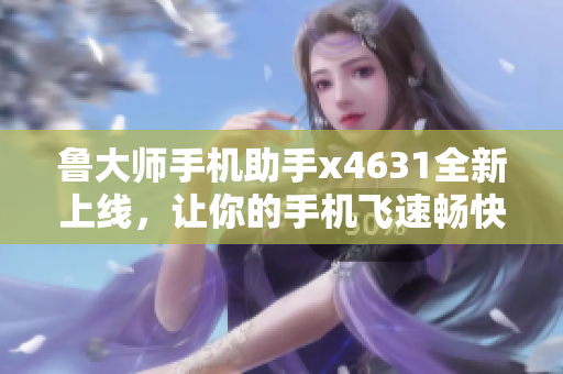 鲁大师手机助手x4631全新上线，让你的手机飞速畅快如风