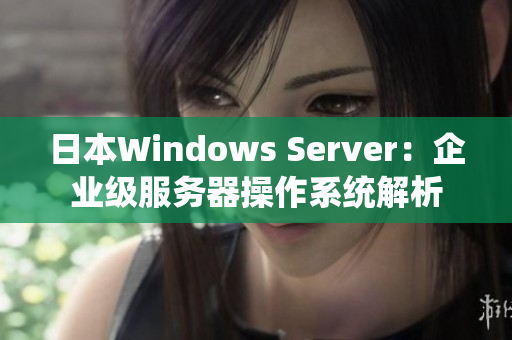 日本Windows Server：企业级服务器操作系统解析