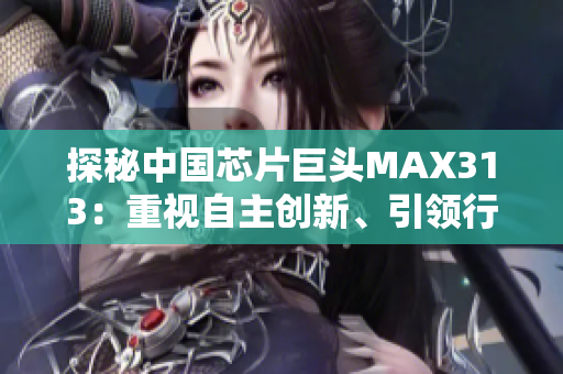 探秘中国芯片巨头MAX313：重视自主创新、引领行业发展