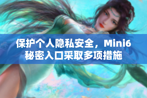 保护个人隐私安全，Mini6秘密入口采取多项措施