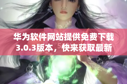 华为软件网站提供免费下载3.0.3版本，快来获取最新软件!(1)