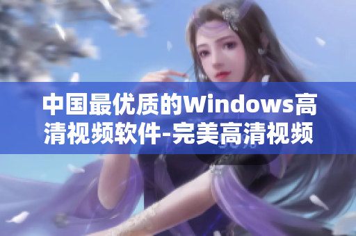 中国最优质的Windows高清视频软件-完美高清视频播放器