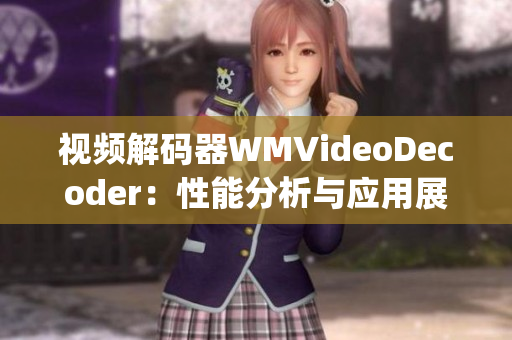 视频解码器WMVideoDecoder：性能分析与应用展望(1)