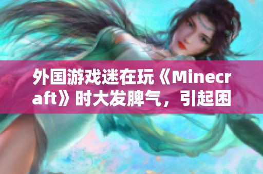 外国游戏迷在玩《Minecraft》时大发脾气，引起困扰，如何化解？