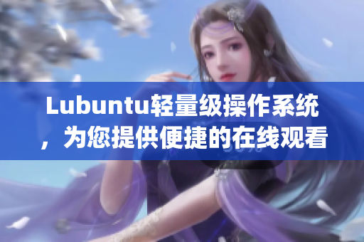 Lubuntu轻量级操作系统，为您提供便捷的在线观看和下载服务(1)