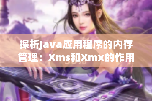 探析Java应用程序的内存管理：Xms和Xmx的作用