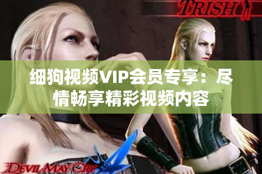 细狗视频VIP会员专享：尽情畅享精彩视频内容