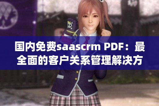 国内免费saascrm PDF：最全面的客户关系管理解决方案(1)