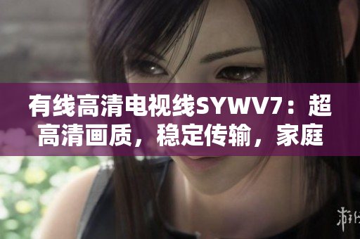 有线高清电视线SYWV7：超高清画质，稳定传输，家庭影音新选择