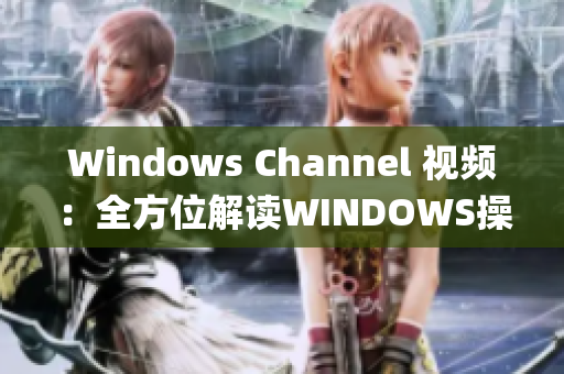 Windows Channel 视频：全方位解读WINDOWS操作系统(1)