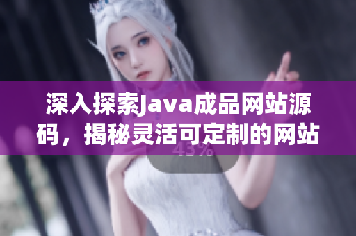 深入探索Java成品网站源码，揭秘灵活可定制的网站开发奥秘