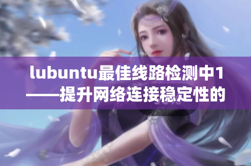 lubuntu最佳线路检测中1——提升网络连接稳定性的有效方法(1)