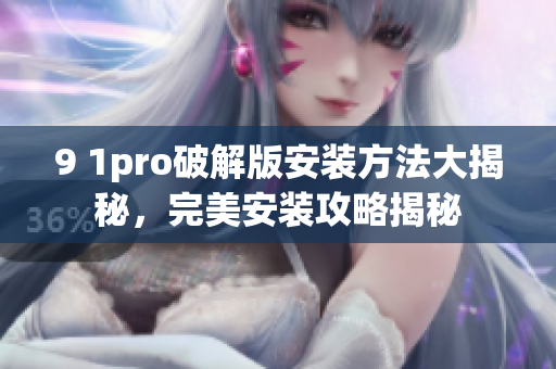 9 1pro破解版安装方法大揭秘，完美安装攻略揭秘