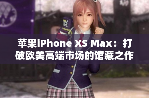 苹果iPhone XS Max：打破欧美高端市场的馆藏之作