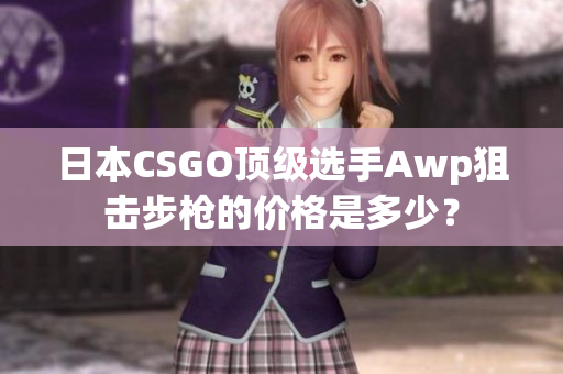 日本CSGO顶级选手Awp狙击步枪的价格是多少？