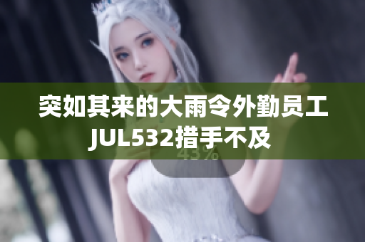 突如其来的大雨令外勤员工JUL532措手不及