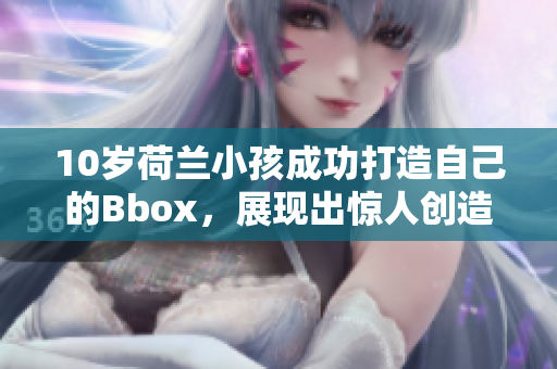 10岁荷兰小孩成功打造自己的Bbox，展现出惊人创造力