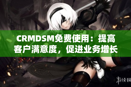 CRMDSM免费使用：提高客户满意度，促进业务增长