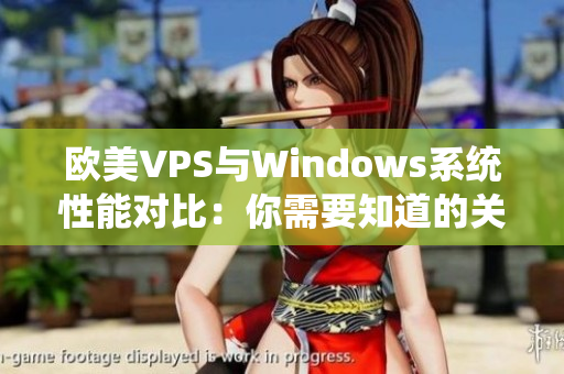 欧美VPS与Windows系统性能对比：你需要知道的关键差异