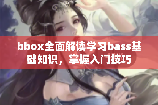 bbox全面解读学习bass基础知识，掌握入门技巧