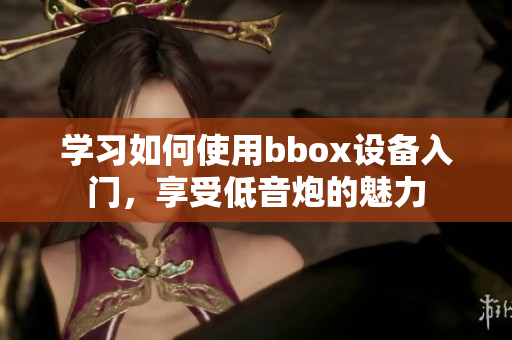 学习如何使用bbox设备入门，享受低音炮的魅力