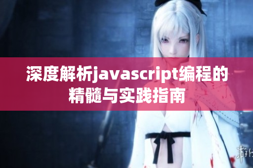 深度解析javascript编程的精髓与实践指南