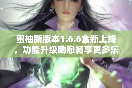 蜜柚新版本1.6.6全新上线，功能升级助您畅享更多乐趣